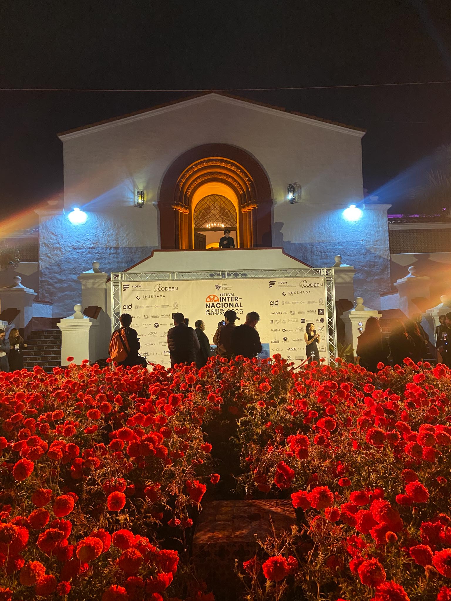 Entrance to the Ensenada International Film Festival 2025